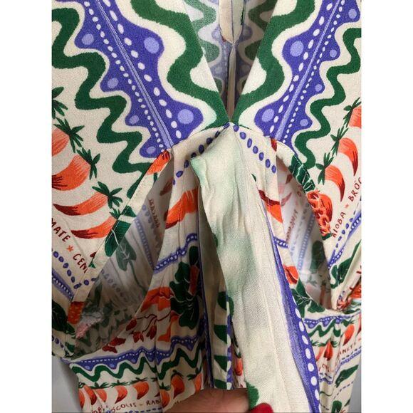 FARM Rio V-Neck Kaftan Maxi Cut-Out Dress - Picture 13 of 13